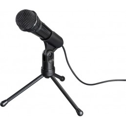 HAMA 139905 "MIC-P35 ALLROUND" MICROPHONE FOR PC AND NOTEBOOK, 3.5 MM JACK PLUG