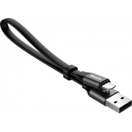 ΚΑΛΩΔΙΟ Baseus Two-in-one Portable Regular USB to Lightning / micro USB Cable 2A Μαύρο 1.2m (CALMBJ-01)