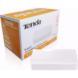 Tenda S108 v8 Unmanaged L2 Switch με 8 Θύρες Ethernet
