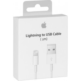 APPLE USB 2.0 TO LIGHTNING MD818ZM/A A1480 USB ΦΟΡΤΙΣΗΣ-DATA 1m WHITE PACKING OR
