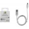 LIME MICRO USB DEVICES LONG USB 2.4A ΦΟΡΤΙΣΗΣ-DATA 1m LUM01 WHITE
