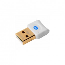 USB Bluetooth 4.0 Adapter Λευκό (10006)