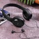 Hoco W24 Enlighten Ενσύρματα On Ear Ακουστικά Μαύρα