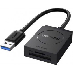 UGREEN CARD READER CR127 USB 3.0 BLACK 20250