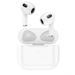 Hoco EW26 Earbud Bluetooth Handsfree Ακουστικά με Θήκη Φόρτισης Λευκά