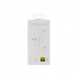 Huawei CM33 Classic Earphones Handsfree με Βύσμα USB-C - Λευκό