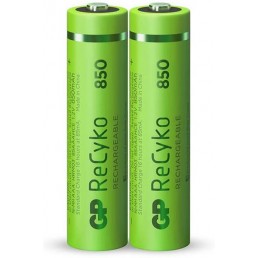 GP Batteries ReCyko Επαναφορτιζόμενες Μπαταρίες AAA Ni-MH 850mAh 1.2V 2τμχ