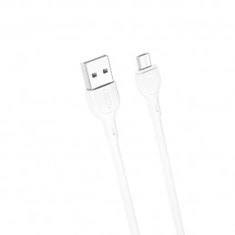 XO NB200 ΚΑΛΩΔΙΟ ΦΟΡΤΗΣΗΣ USB 2.0 To Micro USB Cable Λευκό, 2m