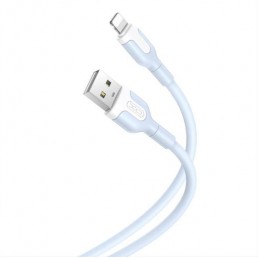 XO NB212 USB to Lightning Cable 1m Μπλε