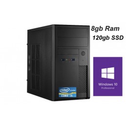 REF. PC GIGABYTE TOWER i5 2310/8GB RAM/128 SSD/DVDRW/WIN10 PRO