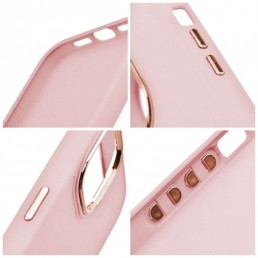 Θήκη Frame Powder Pink για iPhone 14 Pro