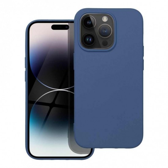 Θήκη σιλικόνης Blue για iPhone 14 Pro